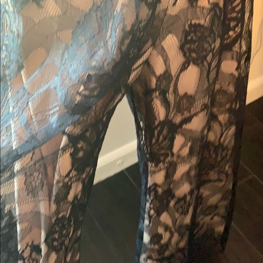 Alexis Black Lace Jumpsuit NWT - Picture 2 of 10
